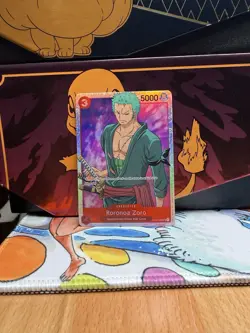 Roronoa Zoro OP01-025 - One Piece TCG - SR Near-Mint Super Rare Foil English - Image 1