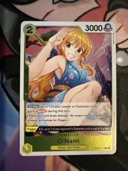 One Piece TCG Wings of The Captain Foil O-Nami (101) - Image 1
