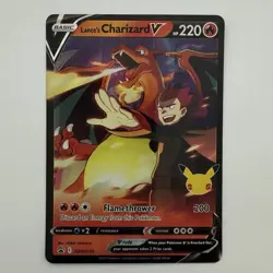 Pokemon Card - Lance's Charizard V Sword & Shield Promo SWSH133 Holo - Image 1
