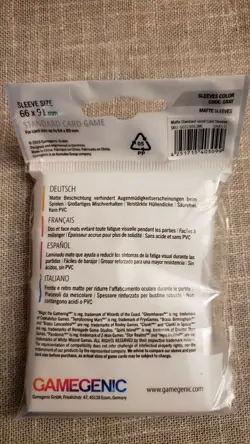 Gamegenic Matte Sleeves: Standard Card Game (50) - Image 2