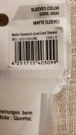 Gamegenic Matte Sleeves: Standard Card Game (50) - Image 3