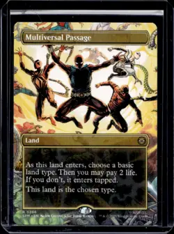 2025 Magic The Gathering Marvel's Spider-Man Multiversal Passage Foil Rare #0180 - Image 1