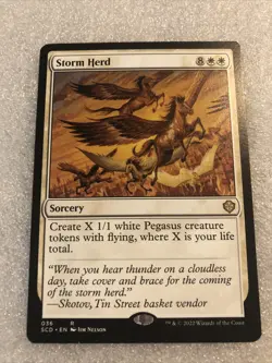 MTG Storm Herd Commander 2011 34/318 Regular Rare - Image 1