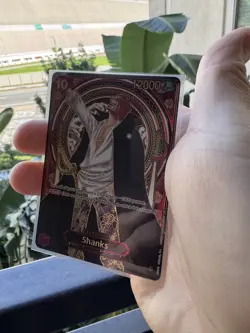 Shanks Gold OP09-004 SP Alt Art SR OP13 Carrying on His Will One Piece English - Image 3