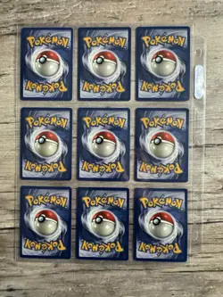 Complete 1st Edition Fossil Non-Holo Set 16-62 (NM/MINT) Vintage Pokemon Cards - Image 3