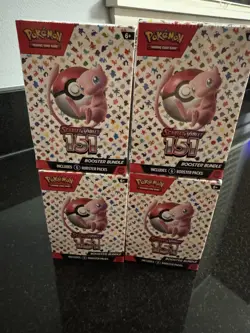 Pokemon TCG Scarlet & Violet 151 Booster Bundles New Sealed X4 Ships Fast! - Image 1