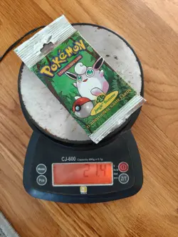 1999 Wizards of the Coast Pokemon Jungle Booster Pack - Wigglytuff, 21.4g Heavy 742818060639 - Image 3