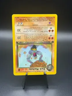 Pokemon TCG Dark Machoke Team Rocket 40/82 1st Edition Vintage WoTC LP/MP - Image 2
