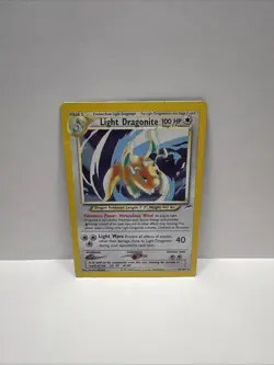 Light Dragonite 14/105 (Neo Destiny) Nintendo 2000 Vintage Pokemon TCG Card - Image 1