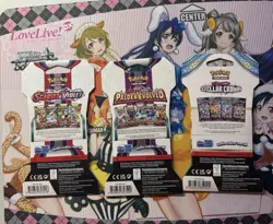 Pokemon Scarlet & Violet Sleeved Booster Pack Lot Of 3 Paldea Evolved Stellar - Image 2