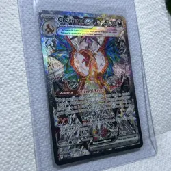 Pokemon TCG Charizard EX Holo Obsidian Flames Sir 223/197 Near Mint Condition - Image 5