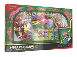 Pokemon Mega Venusaur EX Premium Collection Booster Box Promo Card Sticker - Image 1