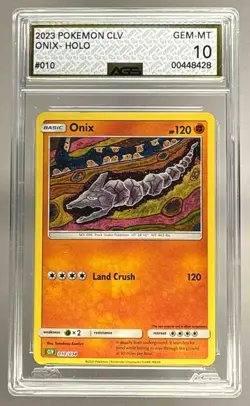 8428 Onix 2023 Pokemon Classic #010 Venusaur & Lugia ex Deck AGS 10 - Image 1