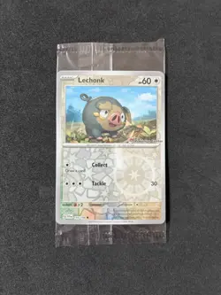 Lechonk (Pokemon Center Stamp Exclusive) 155/198 Holo SEALED PROMO - Image 1
