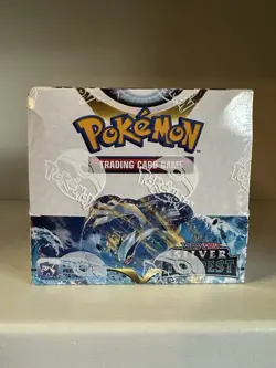 Pokemon TCG: Sword & Shield - Silver Tempest Booster Box Sealed 820650860911 - Image 1