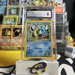 2000 Pokemon Gym Challenge Misty's Gyarados First Edition Cgc 9 - Image 1