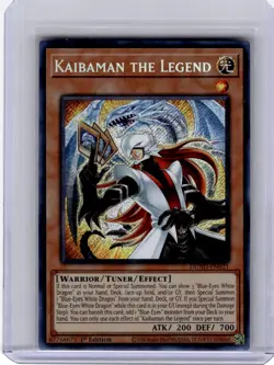 2025 YuGiOh! TCG-Kaibaman the Legend DUAD-EN021 Duelist's Advance-SR Foil 1st Ed - Image 1