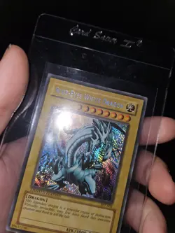 Blue-Eyes White Dragon BPT-003 Limited Edition Reverse Holo Holo Bleed - Image 3