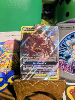 Pokemon TCG Umbreon & Darkrai GX Sun & Moon Promo SM241 Beautiful Holo. - Image 2