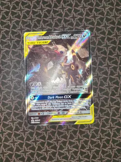 Pokemon TCG Umbreon & Darkrai GX SM241 Sun & Moon Promo Ultra Rare - Image 1