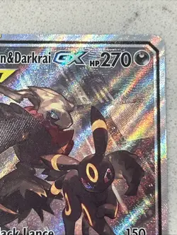 Pokemon TCG Sun & Moon Promo Umbreon & Darkrai GX SM241 TAG TEAM - Image 3