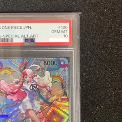 PSA 10 Uta SEC OP02-120 SP Awakening of the New Era ONE PIECE Card Game Japanese - Image 4