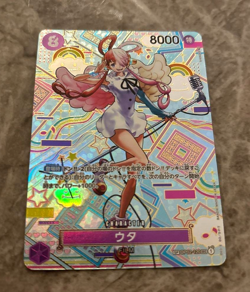 Uta SEC OP02-120 SP Japanese ONE PIECE Card Game Awakening of the New Era - NM - Image 1