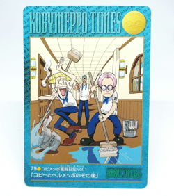 79 KOBY＆HELMEPPO diary of one's struggles ONE PIECE Visual Adventure CARD - Image 1