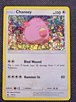 Chansey - 10/12 010/012 McDonald's Promos 2018 Pokemon Card MP -- L33 - Image 2