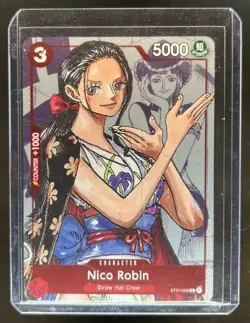 2023 One Piece Nico Robin Alternate Art Premium Card Collection #ST01-008 - Image 1