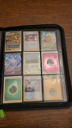 Pokemon TCG Card Collection In VaultX Binder 1 Graded Card And 1 Pikachu Vmax... - Image 2