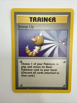 Scoop Up 78/102 Base Set Regular Rare Vintage Pokemon Card - Image 3