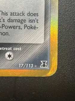 Umbreon 17/113 EX Delta Species 2005 Reverse Holo Rare Pokemon Card TCG - Image 3