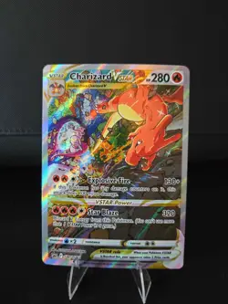 2022 POKEMON SWORD & SHIELD PROMO CARD HOLO CHARIZARD VSTAR #SWSH262 MINT - Image 1