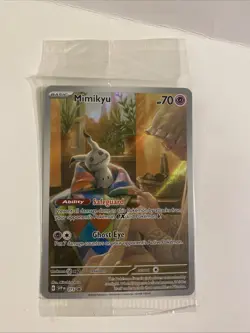 Mimikyu 075 Sv: Scarlet & Violet Promo Cards Holo SEALED. SEALED. SEALED - Image 1