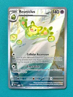 Reuniclus 212 Sv: Scarlet & Violet Promo Cards Full Art holo NM - Image 1