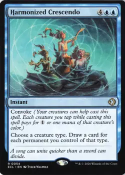 Harmonized Crescendo Lorwyn Eclipsed Normal NM 54 - Image 1