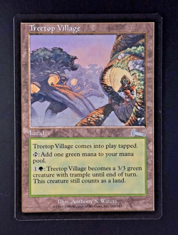 MTG - Treetop Village - LP - Urza's Legacy #143 - Uncommon - EN - REG - Image 1