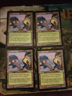 Urza's Legacy MTG Playset Treetop Village Magic - Image 1