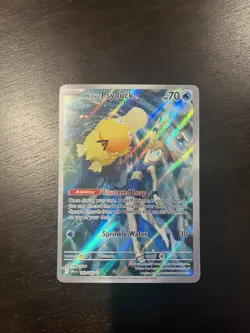 Pokemon TCG Misty's Psyduck 193/182 IR Illustration Rare SV10 Destined Rivals NM - Image 1