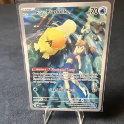 Misty's Psyduck 193/182 Sv10: Destined Rivals Holo IR - Pokemon TCG Near Mint - Image 1