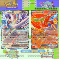 Pokemon Lugia Ho-Oh ex Legendary Birds Holo Foil 2 Card Set Rare Cards NM - Image 1