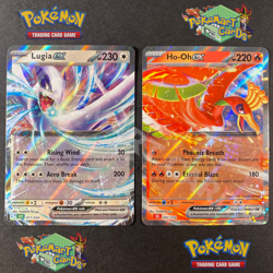 Pokemon Lugia Ho-Oh ex Legendary Birds Holo Foil 2 Card Set Rare Cards NM - Image 2