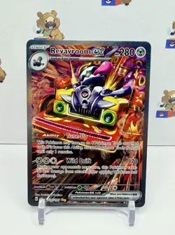 Revavroom ex alt art 224/197 2023 SV03: Obsidian Flames Holo Pokemon TCG NM - Image 1