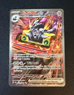 Revavroom ex alt art 224/197 2023 SV03: Obsidian Flames Holo Pokemon TCG NM - Image 3