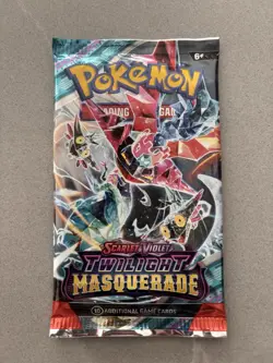22.4g! HEAVY Weight Pokemon TCG Twilight Masquerade Booster Pack Dragapult Art - Image 2