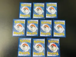 🔥Pokemon Full Art Black Star Promo Lot Of (10) Pikachu Nidoking Heavily Played - Image 5