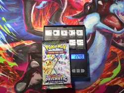 VERY HEAVY! GOD PACKUUU 22.49g Prismatic Evolutions Pokemon TCG Booster (SEALED) - Image 1