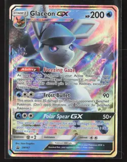 Glaceon GX Sun & Moon Black Star Promo SM147 Pokemon TCG NM/M - Image 1