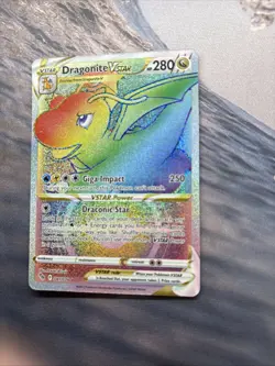 Dragonite VSTAR (Secret) 081/078 Pokemon GO Holo - Image 1